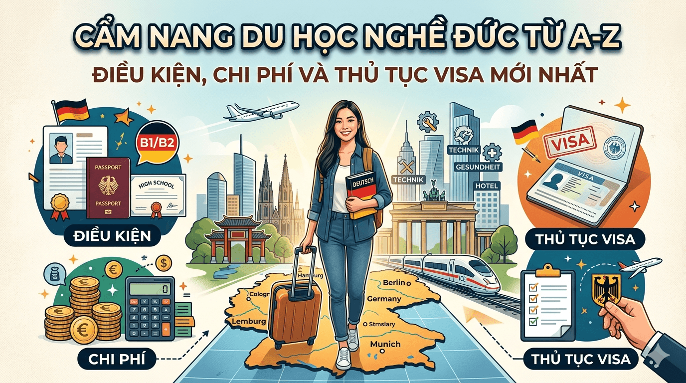 Cẩm nang du học nghề Đức